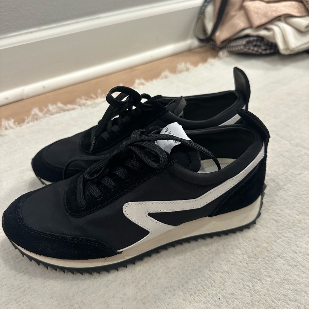 rag & bone Black and White Sneakers